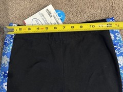 Devon Aire Black W Flowers Stretch Riding Breeches Pants Women L