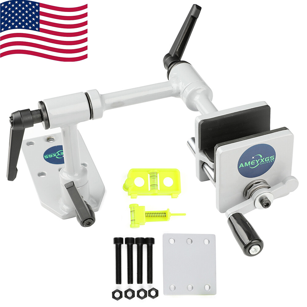 Universal Compound Bow Vise 360° Adjustable Bow Press Mount Tool Professional