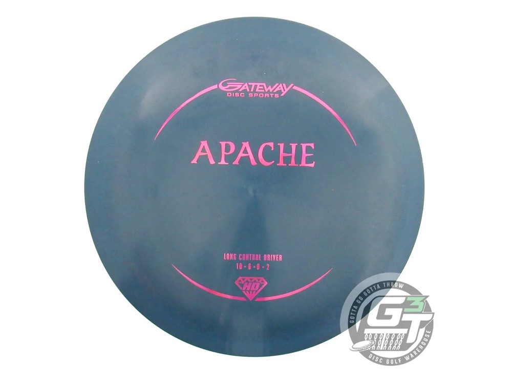 NEW Gateway Hyper-Diamond Apache 165g Dark Green Pink Holo Foil Driver Golf Disc