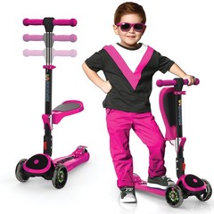 Kick Scooters for Kids Ages 3-5 (Suitable for 2-12 Year Old) Adjustable Height F