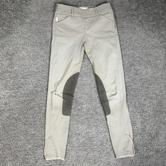 The Tailored Sportsman Trophy Hunter Breeches Womens 28 Beige Knee Patch 1964
