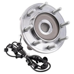 TRQ Front Wheel Bearing & Hub Assembly Compatible with 2019-2024 Ram 2500 3500