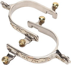 2Pcs Western Cowboy Spurs, Stainless Steel Western Spurs, Men Women Horse Spurs,