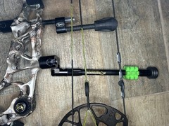 Mathews Halon 32 6 Compound Bow, Hunt Ready, Complete, Extras, LH 60-70lbs