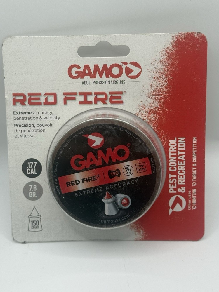 Gamo Red Fire .177 Caliber Diamond Shape Tip Pellet (150 count)