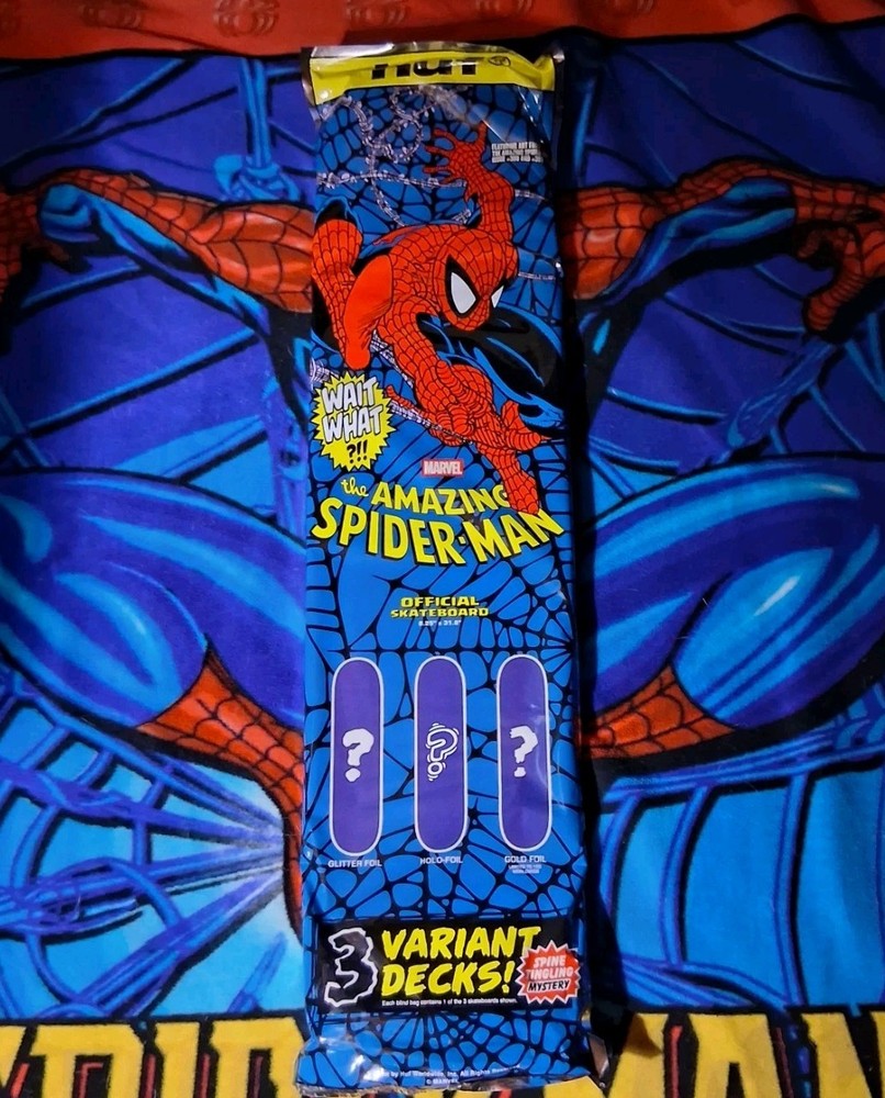 Huf Spiderman 300 Blind Bag Deck Sealed Limited Edition