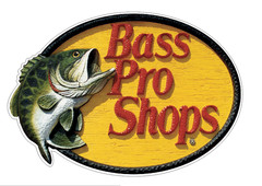 700-122 Bass Pro Shops Carpet Graphic Decal Sticker for Fishing Bass Boats