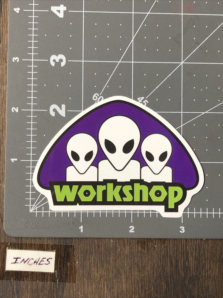 Alien Workshop Glossy Skateboard Laptop Guitar Decal Sticker Gloss10