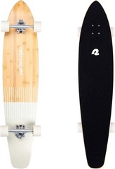 Zed Pintail Cruiser Longboard – 44in Bamboo & Maple, ABEC-7 Bearings, 70mm Wh…