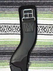Total Saddle Fit -STRETCHTEC Western Cinch – 30” Black / Neoprene Liner