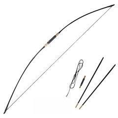 65″ English Longbow Set 20-120lbs Archery Traditional Takedown Bow Hunting RH LH