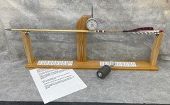 Arrow Spine & Spin Tester Archery, Wood Carbon Aluminum Shafts Spine Index🇺🇸