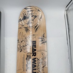 Bear Walker x Yu-Gi-Oh Toon Dark Magician Holographic HOLO #34/100 Skate Deck
