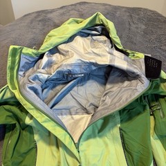 Eider Men’s Defender 3LS Jacket Hooded Waterproof Outdoor Lime Green Size S