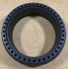 Gldytimes Scooter Tire 200×50 8 Inch Tubeless Solid Tire Wheel Replacement
