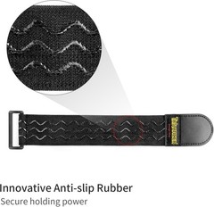8-Pack Elastic Cinch Straps – 12″ Length, Heavy-Duty and Anti-Slip for All Needs