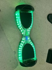 Jetson Rave Extreme-Terrain Hoverboard with Cosmic Light-up Wheels – Black
