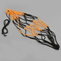 Black&Yellow Net Bag Mesh For Volleyball Basketball Football Soccer Multi Sport