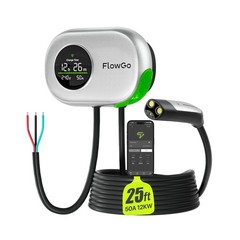 Tesla Charger Level 2 Hardwire 50A Smart Home Charger NACS 240V EV Chargers 5…