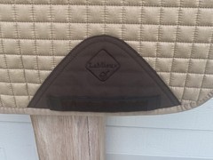 LeMieux ProSport TAN Dressage Saddle PAD~Size S/M~Lightly Used~CLEAN
