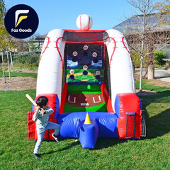 Inflatable Baseball Toss Game with Blower 100% Commercial Grade PVC Vinyl NEW