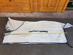 80” Bucas Buzz Off Full Neck Horse Fly Sheet – Used