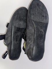 Evolv Defy Climbing Shoes Men 10.5 Black Grey Comfortable Durable Climbing