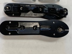 New NOS Sure Grip Invader 45 degree Black roller skate plates size 5 – one pair