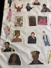50PCS Popular Singers – Stickers For Laptop, Skateboard, Fridge