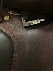 14” Ovation English Saddle, MW/W Youth Saddle