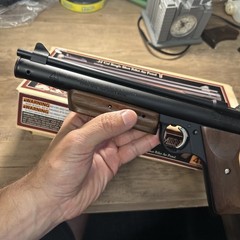 Benjamin HB22 H9A Series .22 Cal Pellet Pistol w/ Box Manual