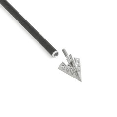 Archery Broadheads 100 Grain Compound Bow Hunting 3 Blade Fixed Arrowheads Tip