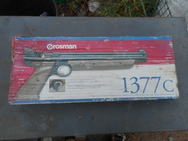 Vintage Crosman Model 1377c .177 Cal. Pellet Pistol – Tested / Working