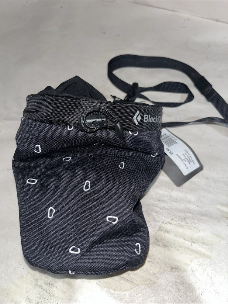 Black Diamond Small Rock Climbing Gym Chalk Bag Black