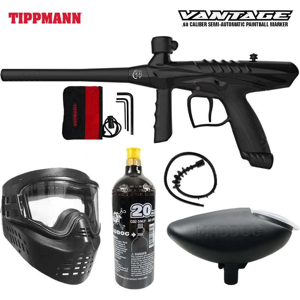 Maddog Tippmann Vantage Bronze CO2 Paintball Gun Marker Starter Package