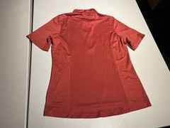 Kerrits Shirt Women’s Small Up Orange Aire Ice Fil Tech Top 1/4 Zipper Pullover