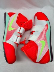 Nike Zoom Javelin Elite 3 Men Size 15 #FZ9626-100 Bright Crimson Lime Blast
