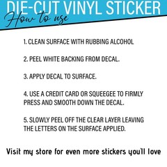 3pc Diddly Squat Farm Tractor Stickers, 3 Inch Vinyl Decal