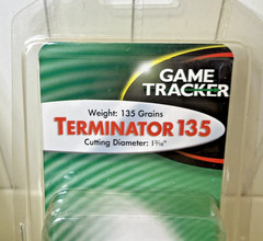 Lot of 2 Game Tracker Terminator 135 Cutting Diameter 1 3/16″