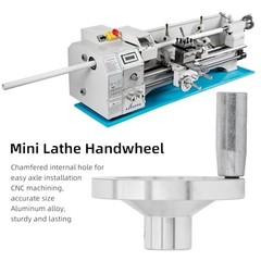 Mini Lathe Handwheel with Handle for 0618 CJ18 CJ0618A 7×10 7×12 7×14 Lathes