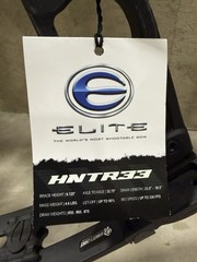 NEW ELITE HUNTER 33 BOW right hand 23.5″-30.5″ 70lbs BLACK
