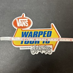 VANS Warped Tour Journeys Off The Wall Skateboards 2018 Skateboarding STICKER