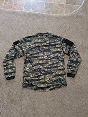 Valken Tactical Paintball Jersey Top Mens Medium Tiger Camo