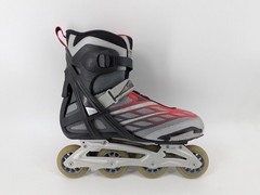 Astro 50 Rollerblades Mens sz 12 Bio Dynamic Red Grey Black
