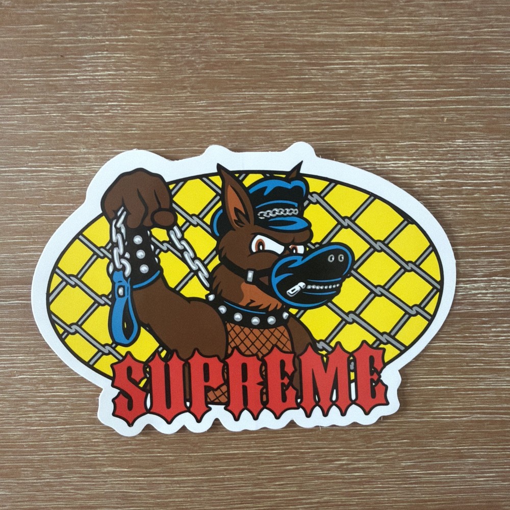 Supreme Sean Cliver Leash Dog Sticker SS26, FREE GIFT INCLUDED, Fast Shipping
