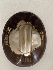 Tony Lama Wool 5X Fur Cowboy Hat Beige Size 6 3/4 Unworn