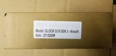 Refurbished Airsoft Licensed Glock G19 CO2 Pistol Gen 3 2115200R Fixed Slide