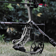 Single Side Adjustable V-Bar Mount Quick Disconnect Bow Rod Stabilizer, Archery