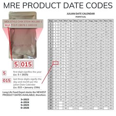 Mre Jalapeno Cheese Spread w/ Extra Fortifed Vitamins Durable & Easy To Store