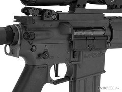 Krytac War Sport Licensed LVOA-C Carbine Airsoft AEG Rifle (Model: Black)